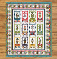 Hat on a Cat Quilt Block of the Month Kit Version #2