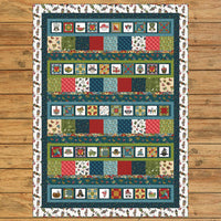 Hat on a Cat Block & Strip Quilt Kit