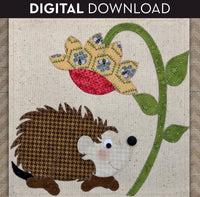 Hedgehog Applique