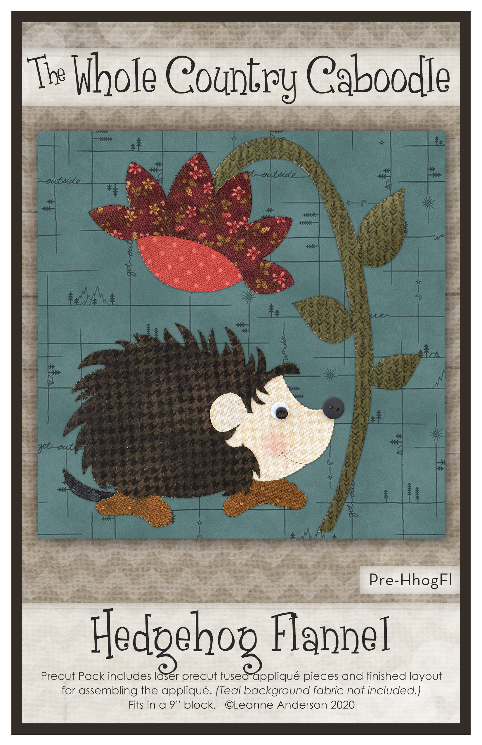 Hedgehog Applique