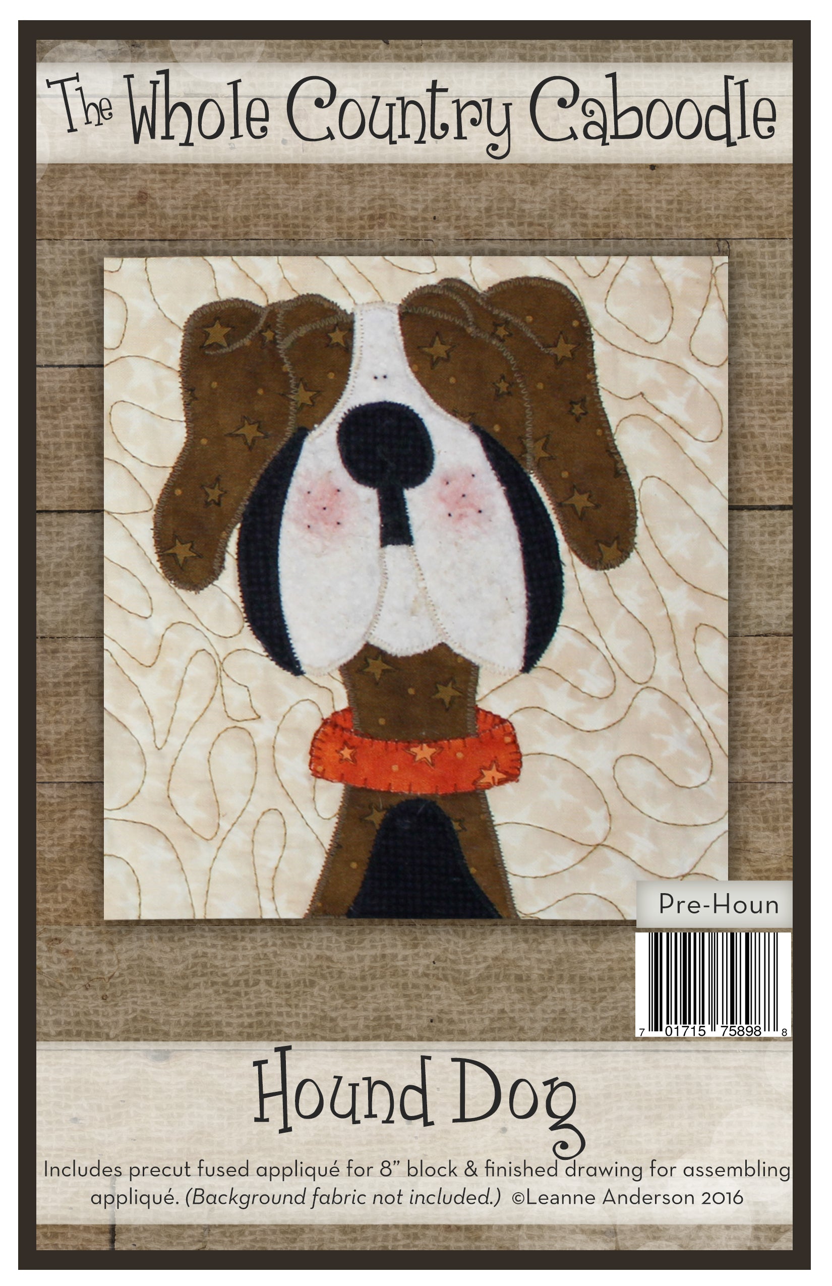 Hound Dog Applique