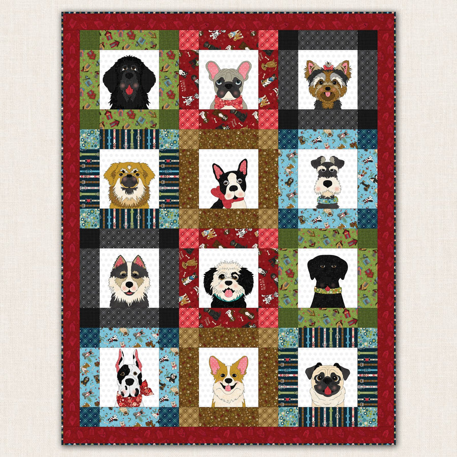 How Much Is That Doggy? Applique Quilt Kit