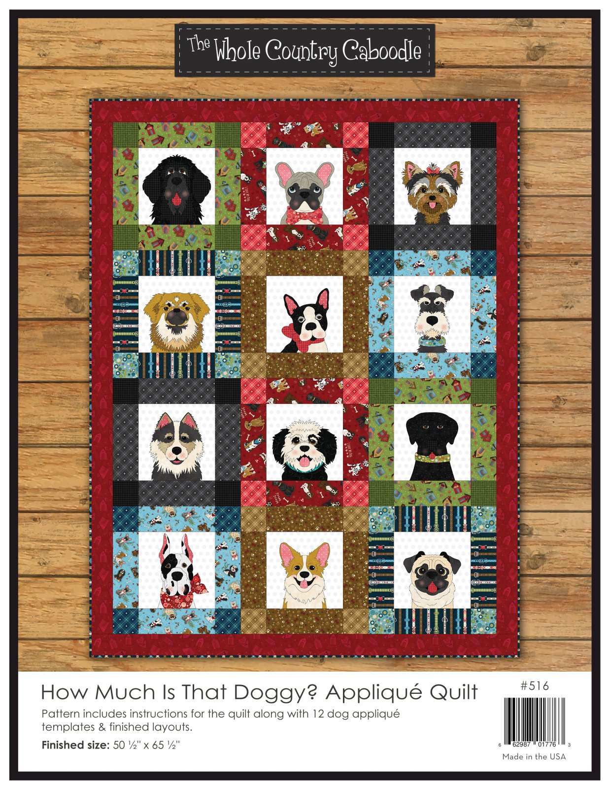 How Much Is That Doggy? Applique Quilt