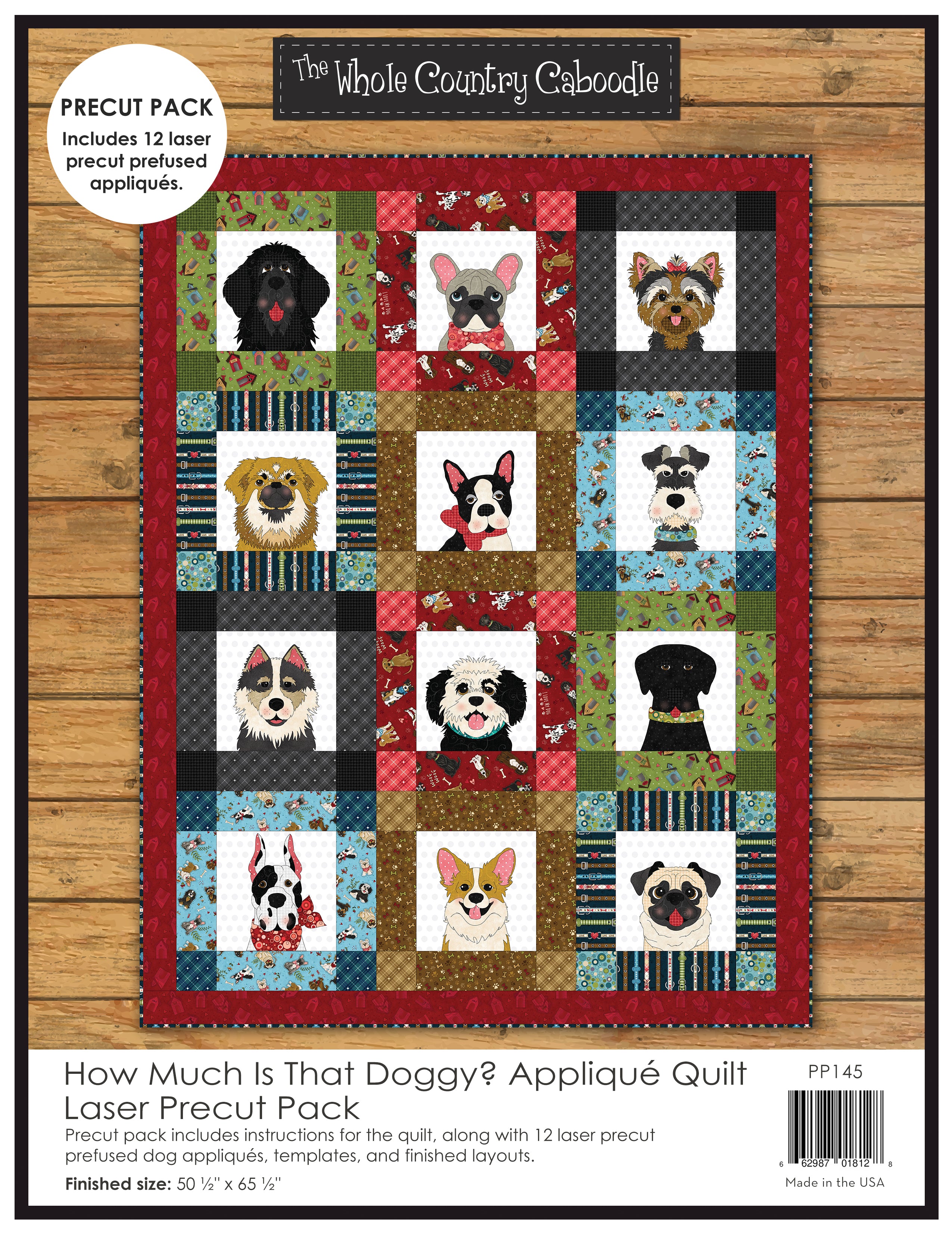 How Much Is That Doggy? Applique Quilt