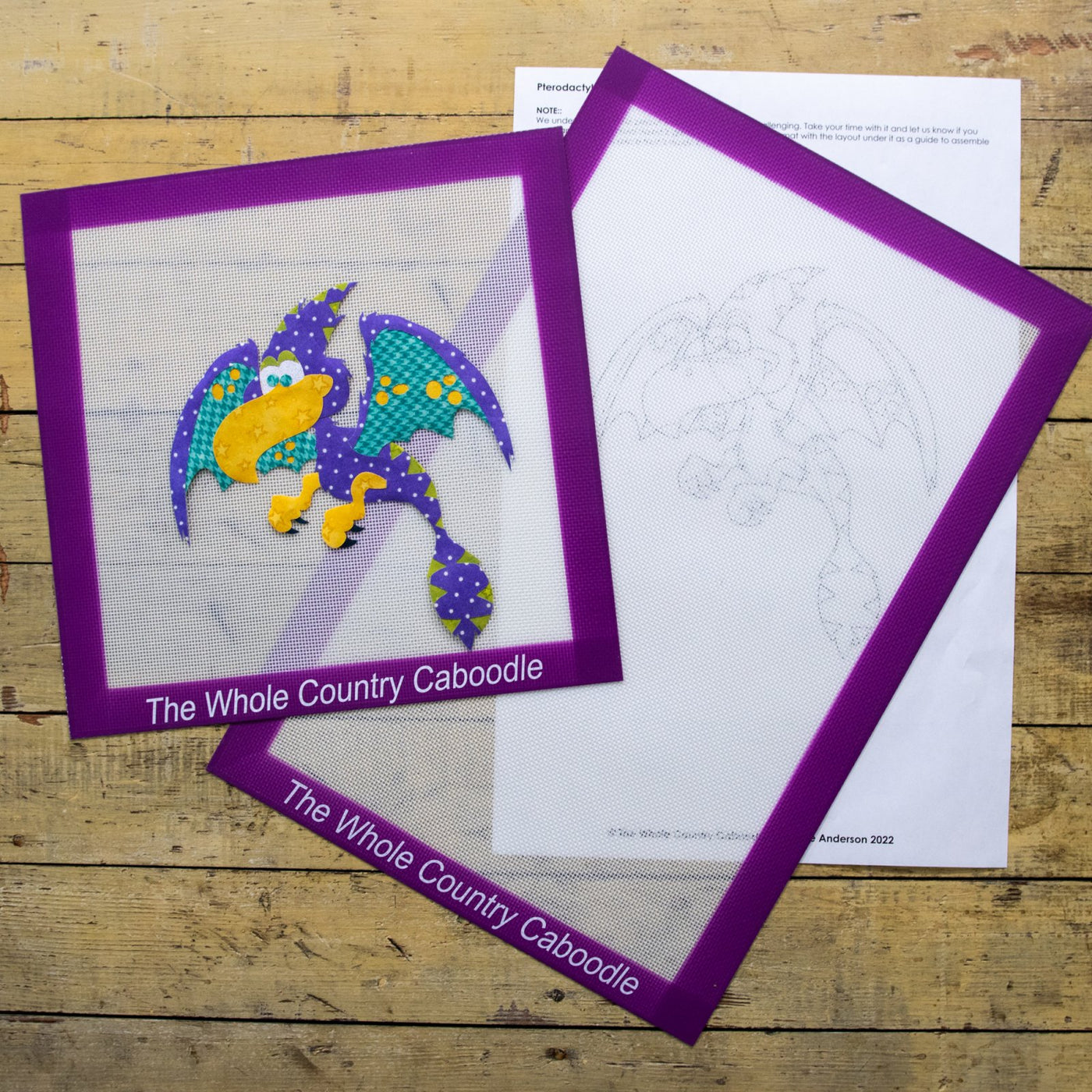 Silicone Applique Mat : 12"x12