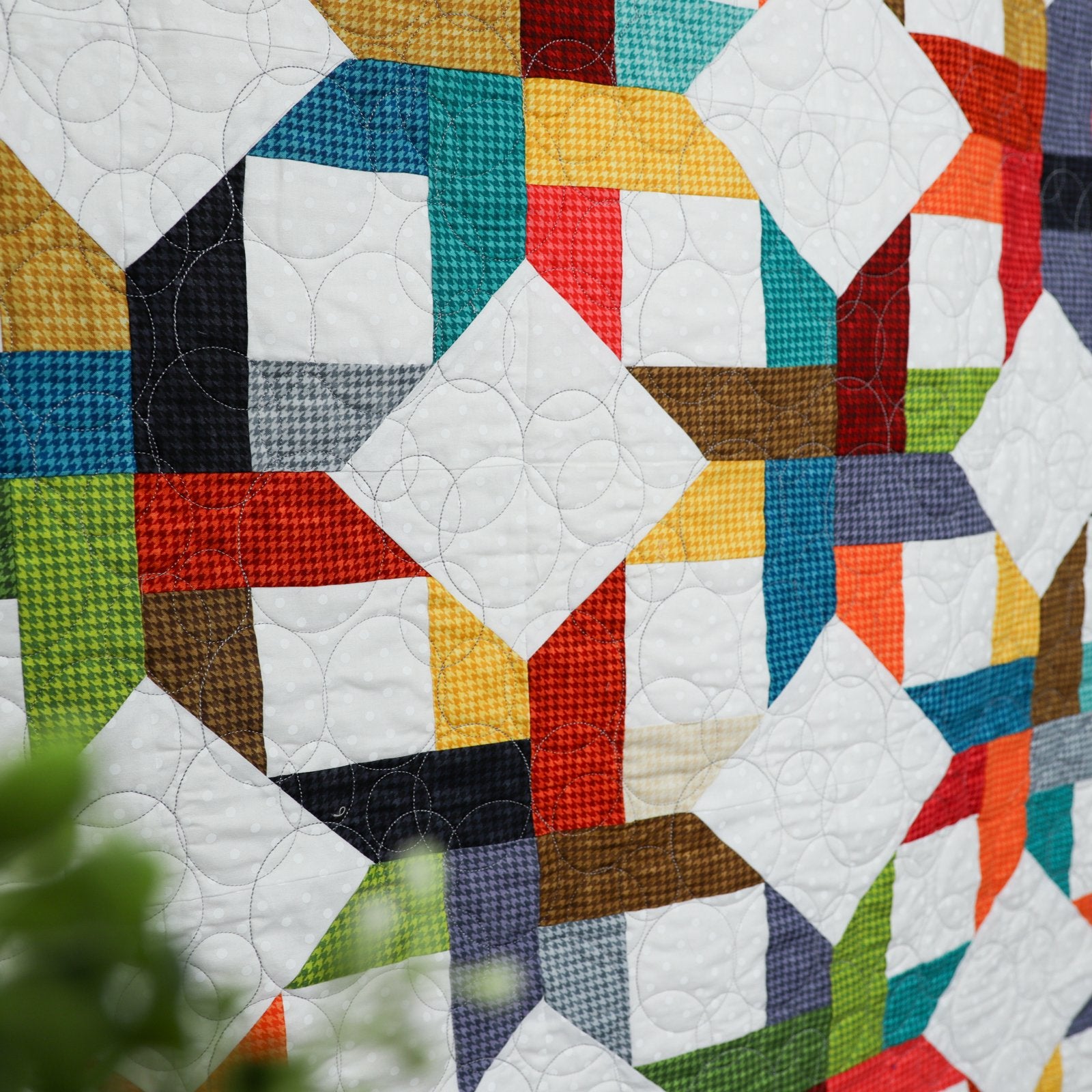 Block Star Quilt Pattern