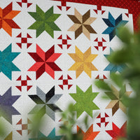 Small Dashing Stars Quilt Kit