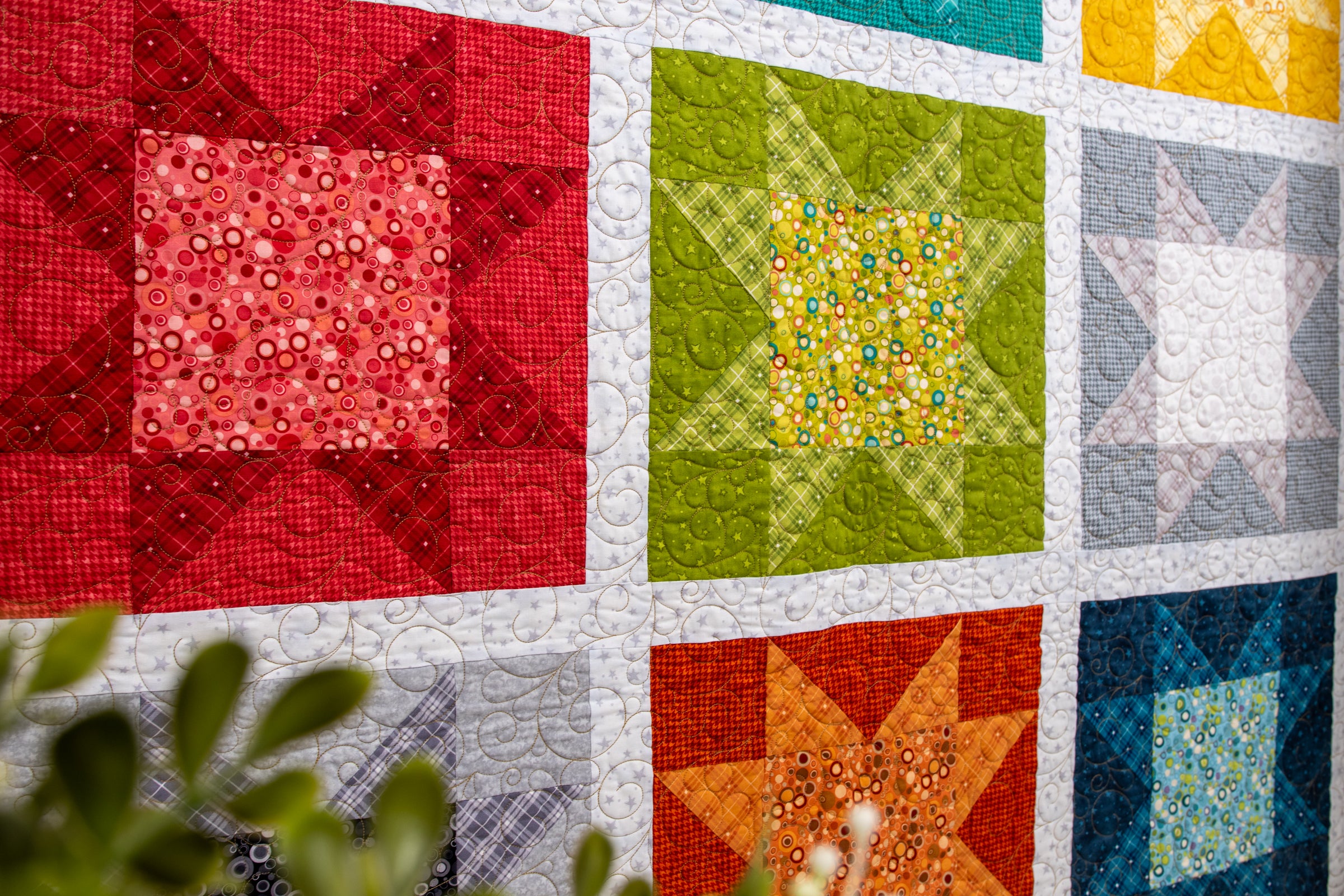 Caboodle Basics Bubbles & Bias Quilt Pattern