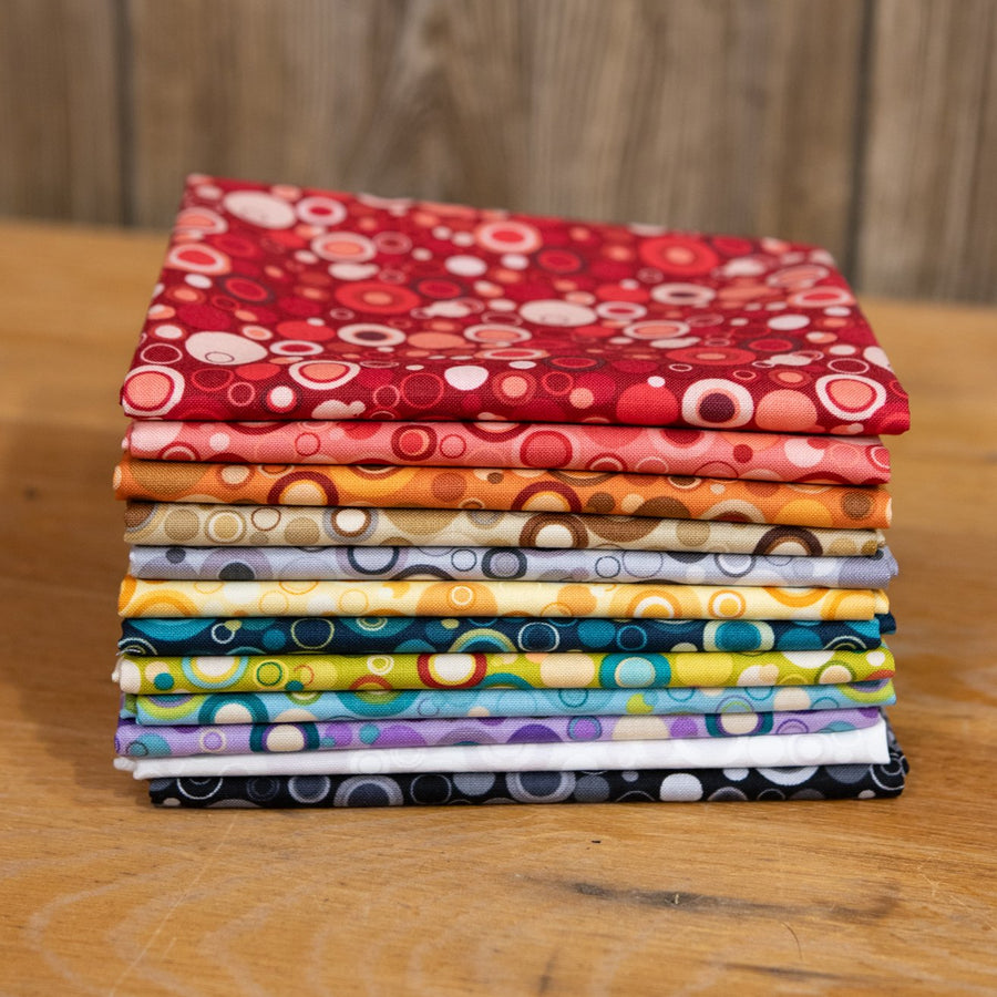 Bubble Dot Basics Fat Quarter Bundle