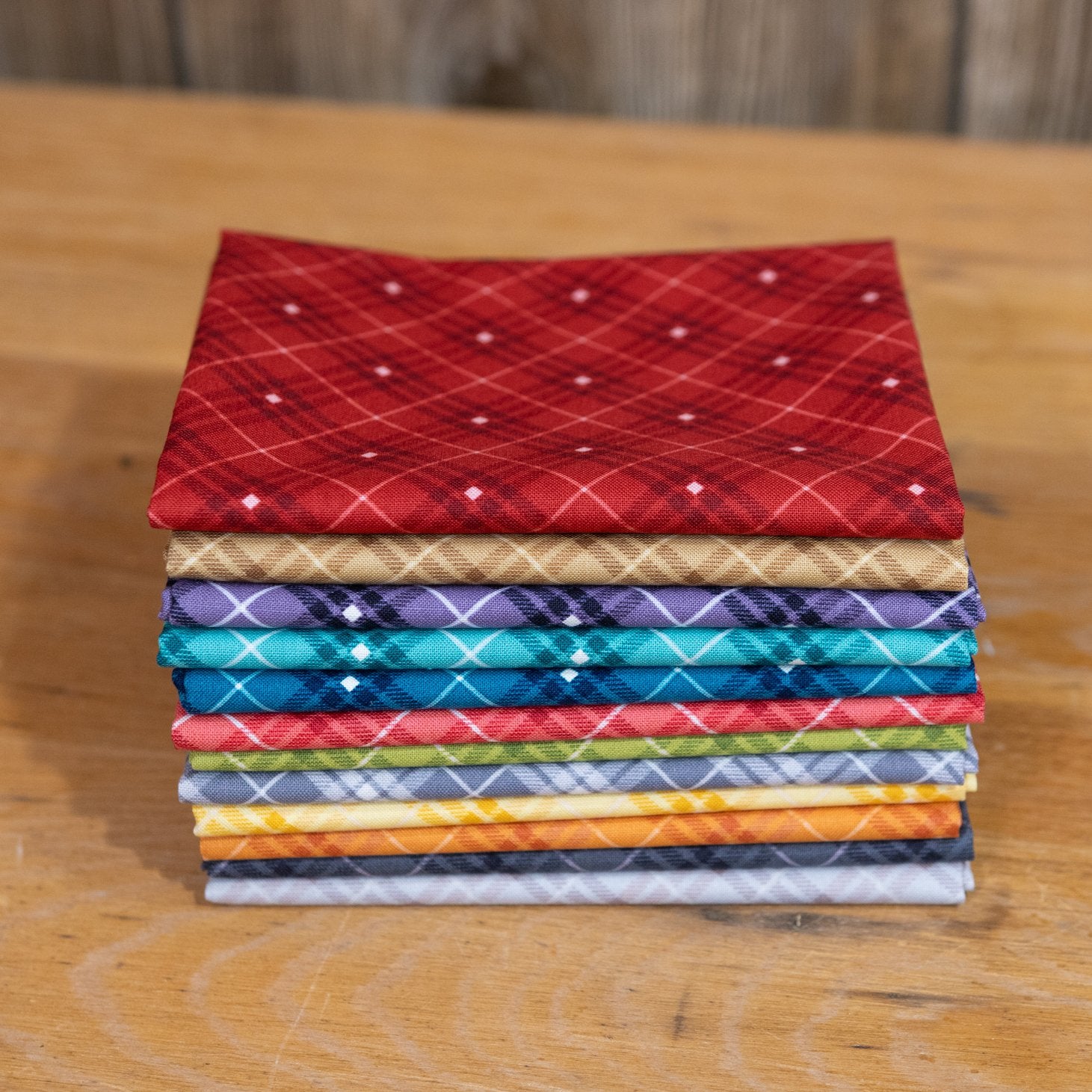 Bias Plaid Basics Fat Quarter Bundle