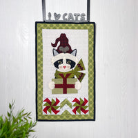 Hat on a Cat Applique Mini Quilts Kit