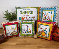 Love of the Sport Pillows Pattern