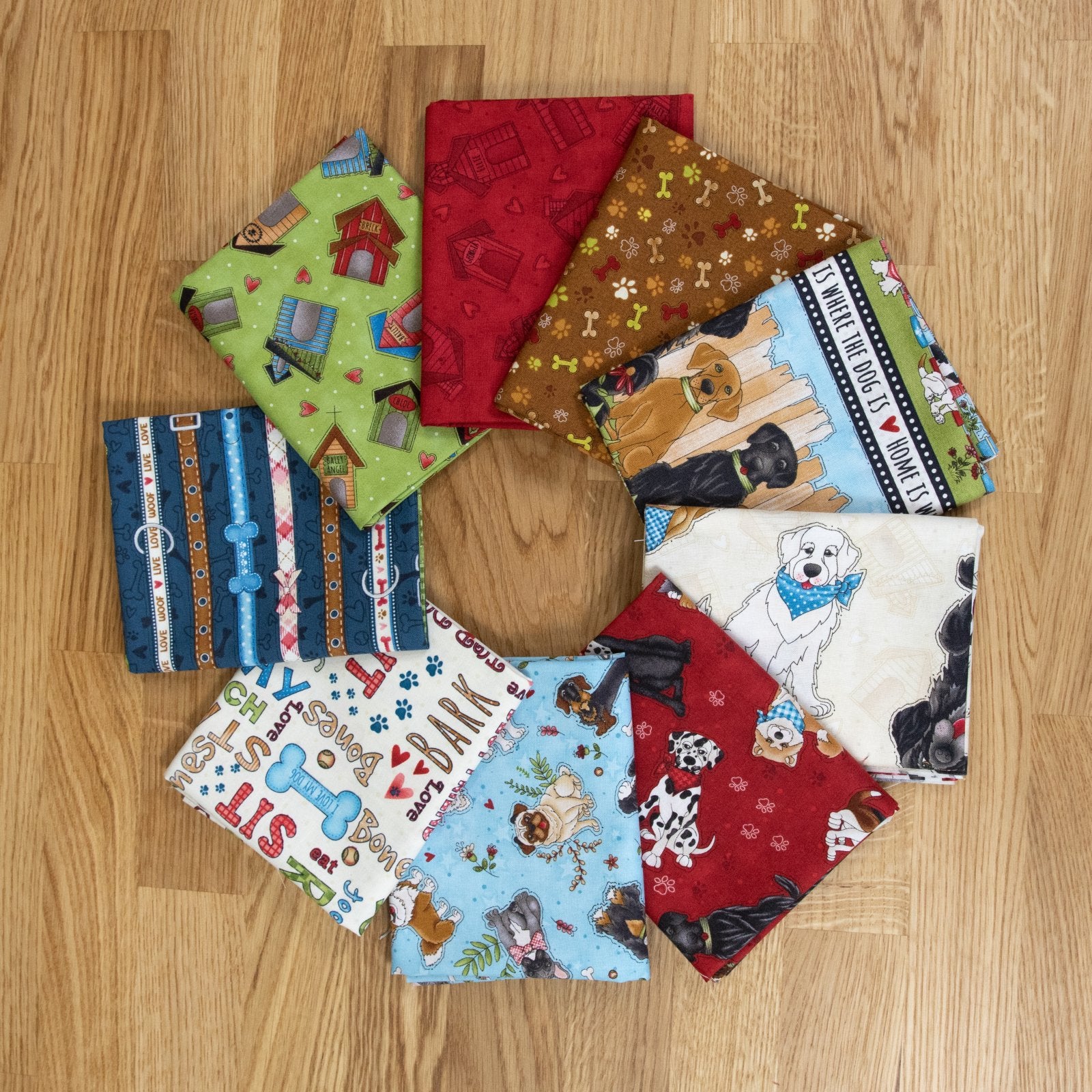 Home is Where the Dog is II Fat Quarter Bundle
