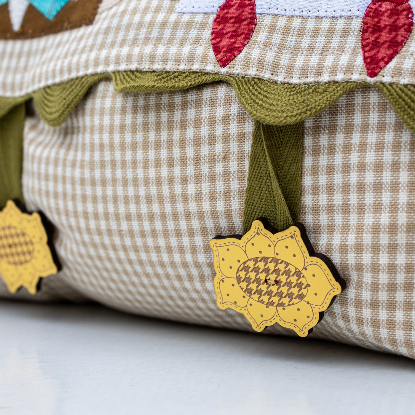 Autumn Gnome Trio Applique Pillow Cover Kit