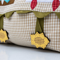 Autumn Gnome Trio Applique Pillow Cover Kit