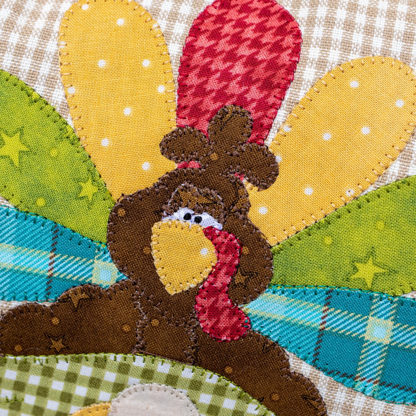 Autumn Gnome Trio Applique Pillow Cover Kit