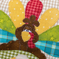 Autumn Gnome Trio Applique Pillow Cover Kit
