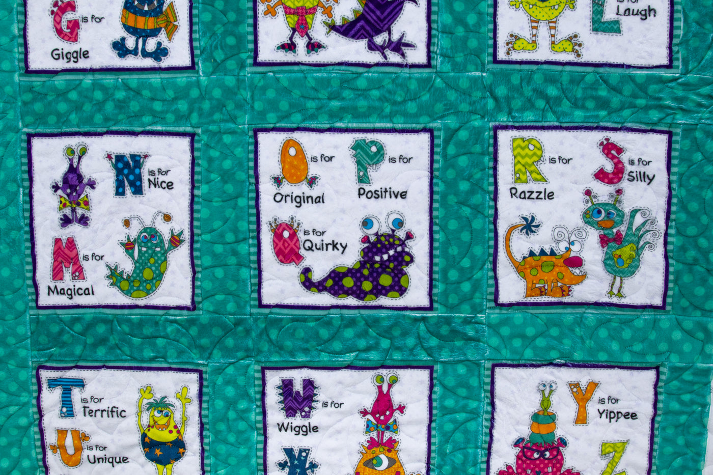 Silly Gilly Storybook Minky Quilt Pattern