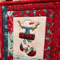 Snowman Stocking Stuffer Mini Quilt Kit