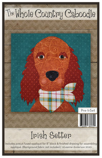 Irish Setter Applique