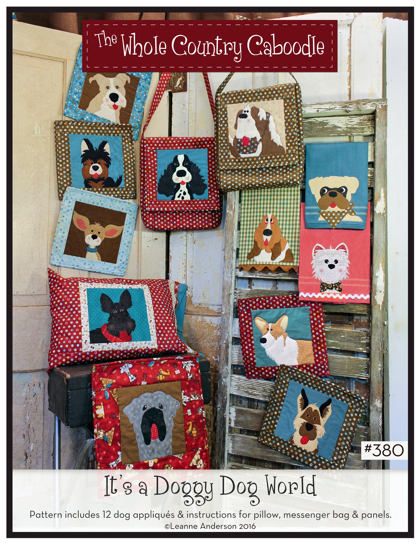 It's a Doggy Dog World Pattern