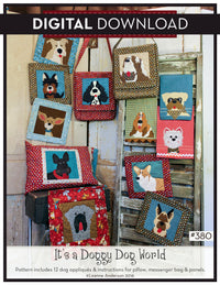 It's a Doggy Dog World Pattern
