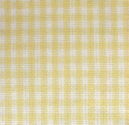 Tea Towel Mini Check Yellow/White