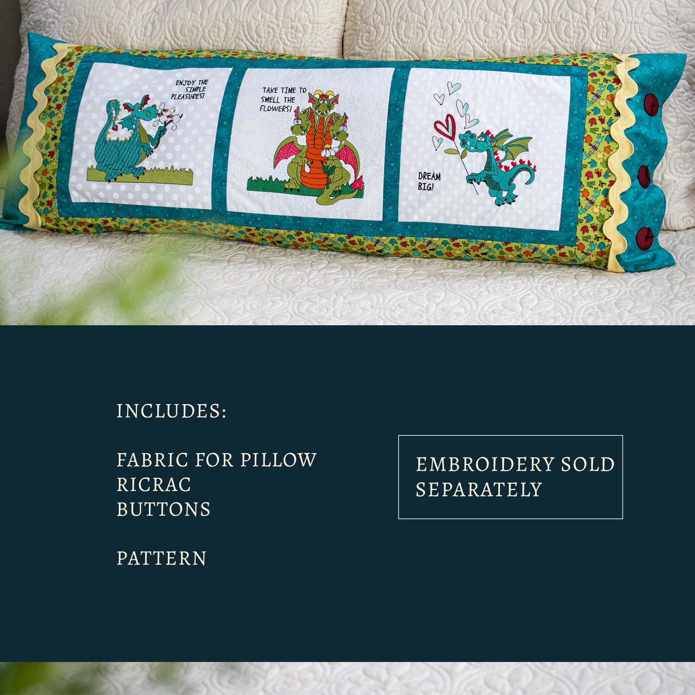 Dragon Bench Pillow Kit