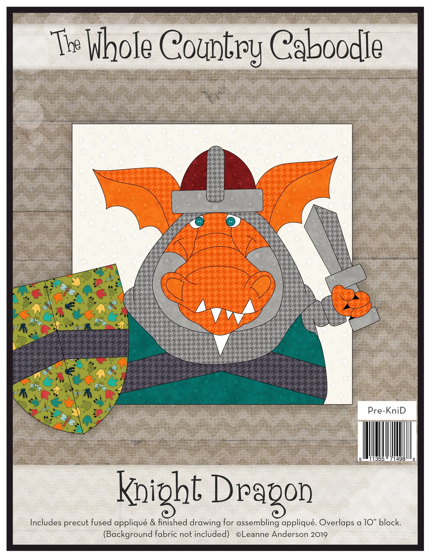 Knight Dragon Applique