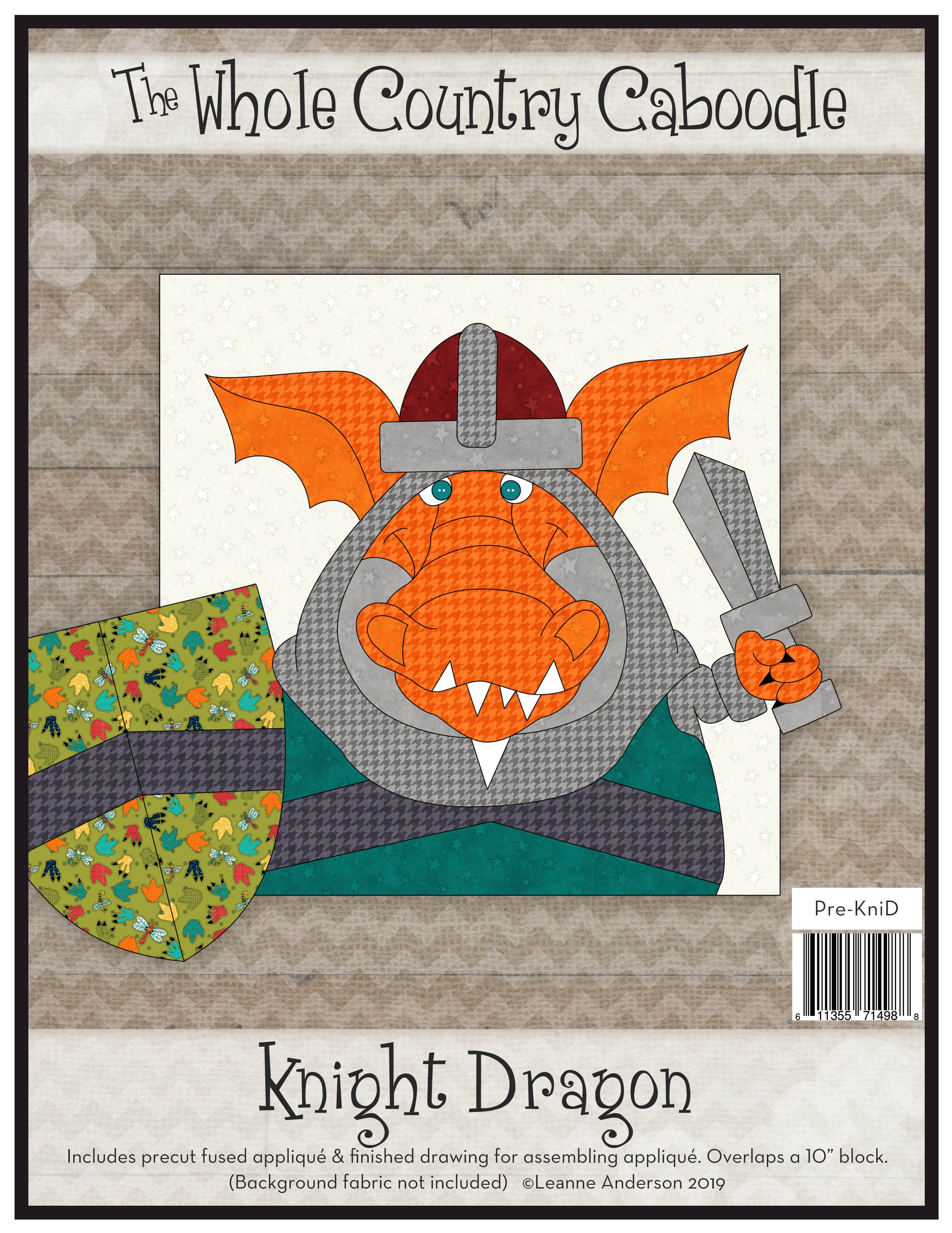 Knight Dragon Applique