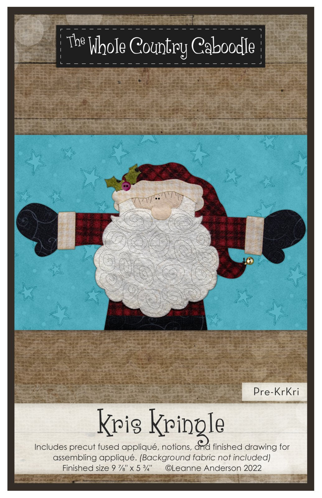 Kris Kringle Applique