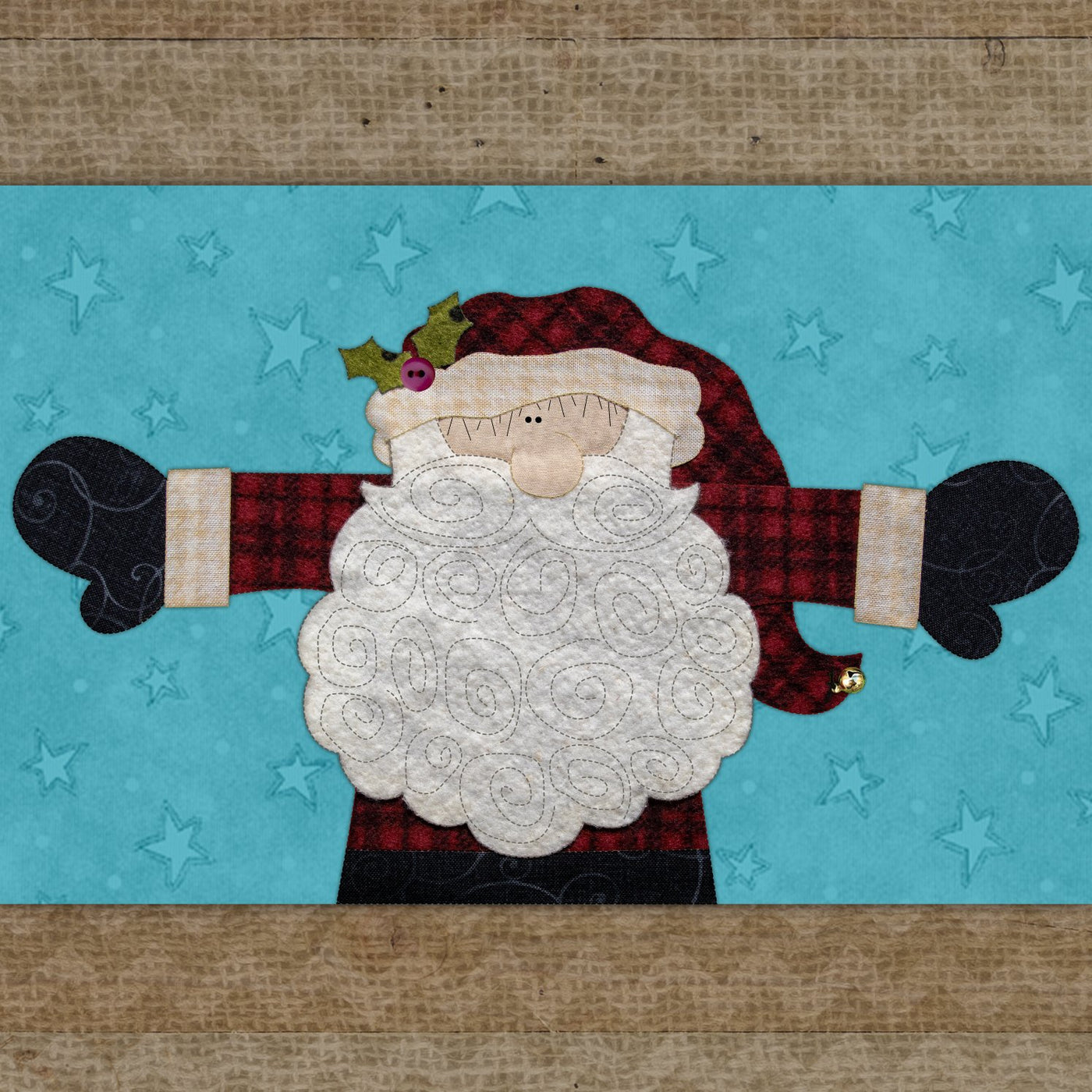 Kris Kringle Applique