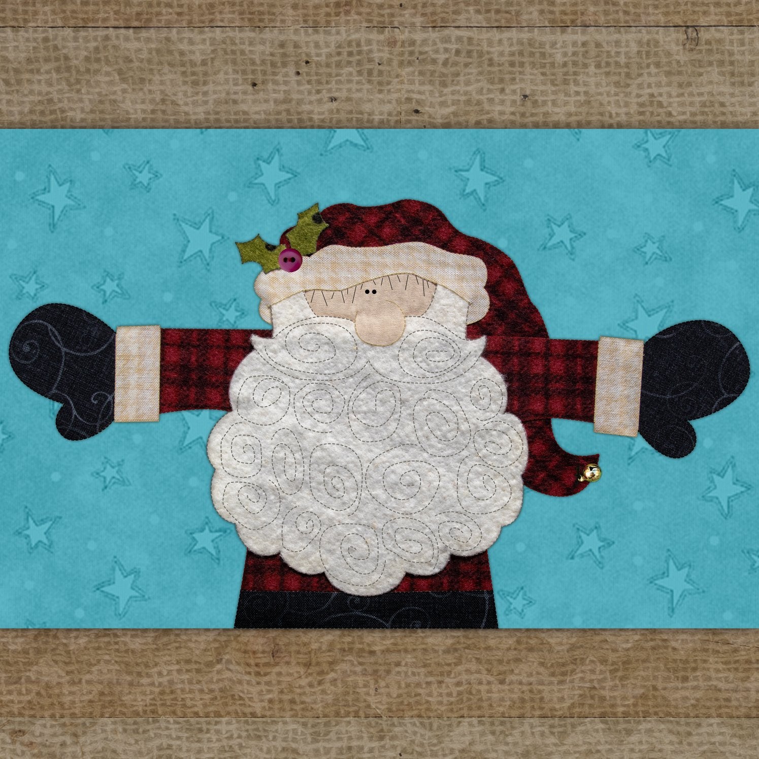 Kris Kringle Applique