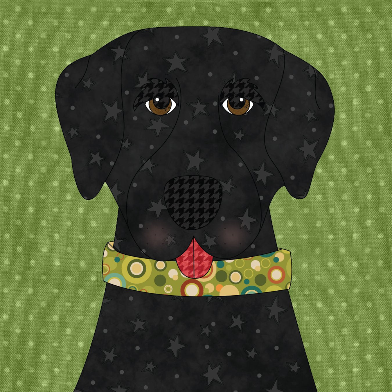 Labrador Retriever Applique