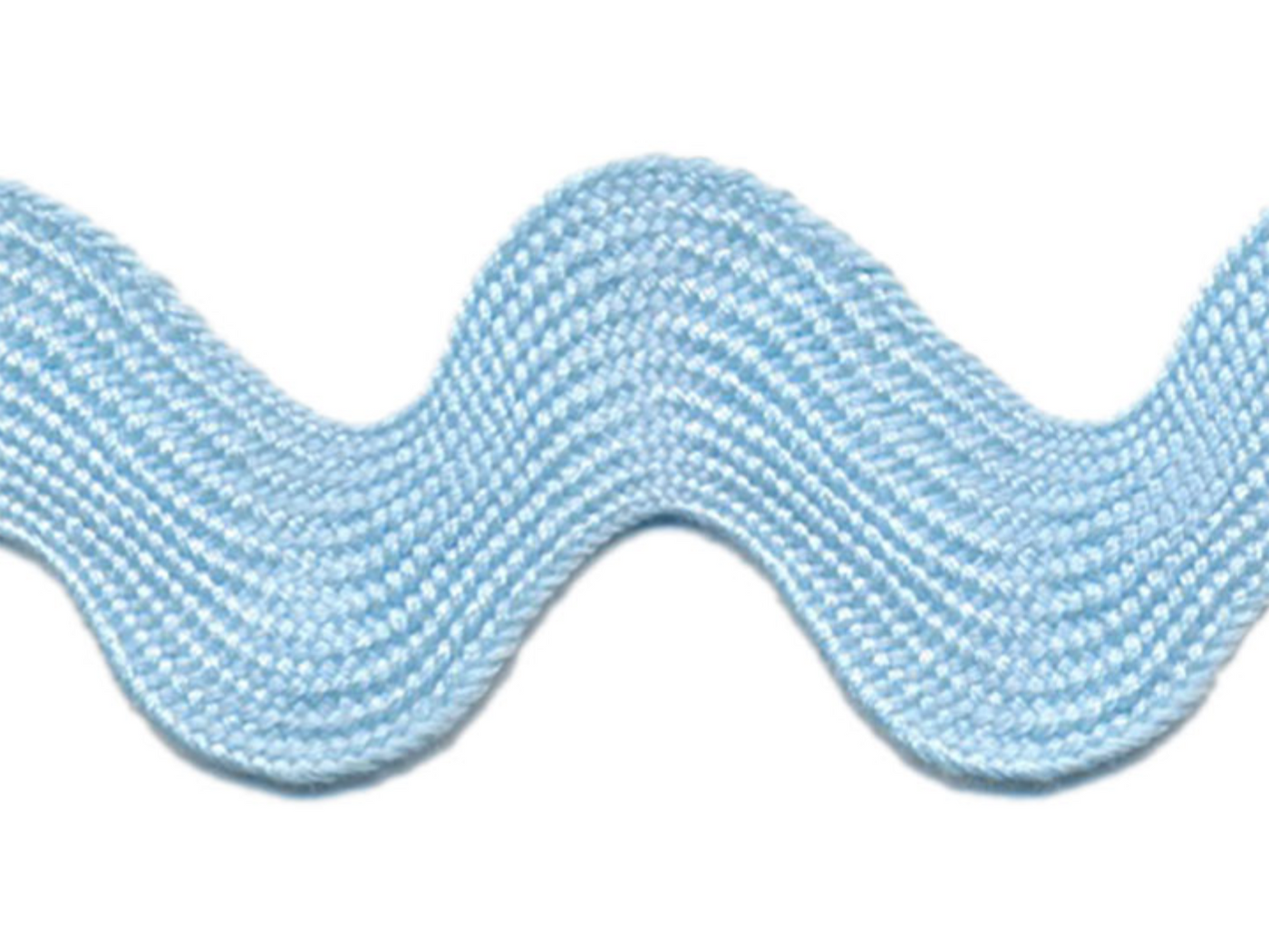 Jumbo Ric Rac Light Blue - 1 yd Cut