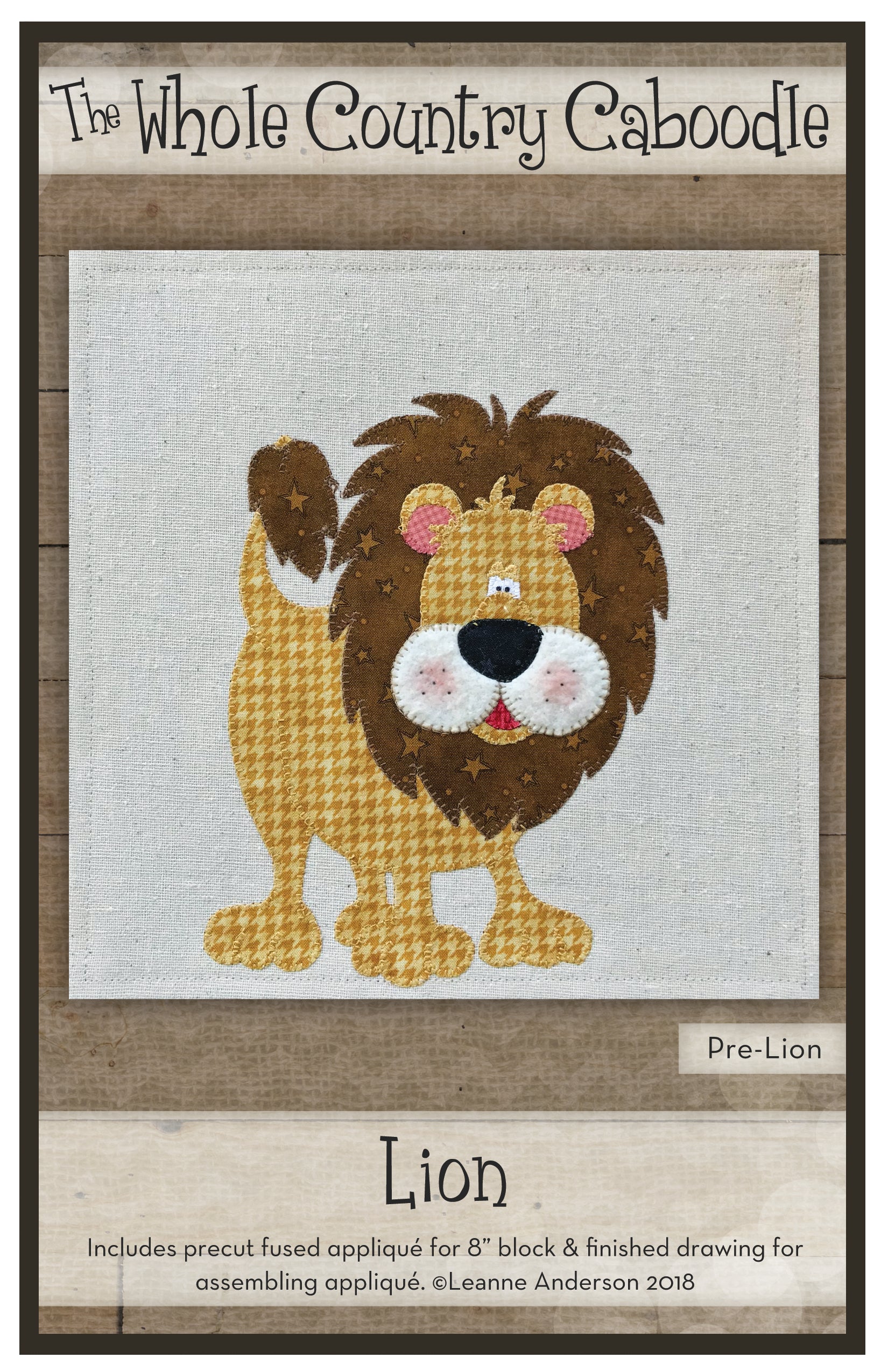 Lion Applique