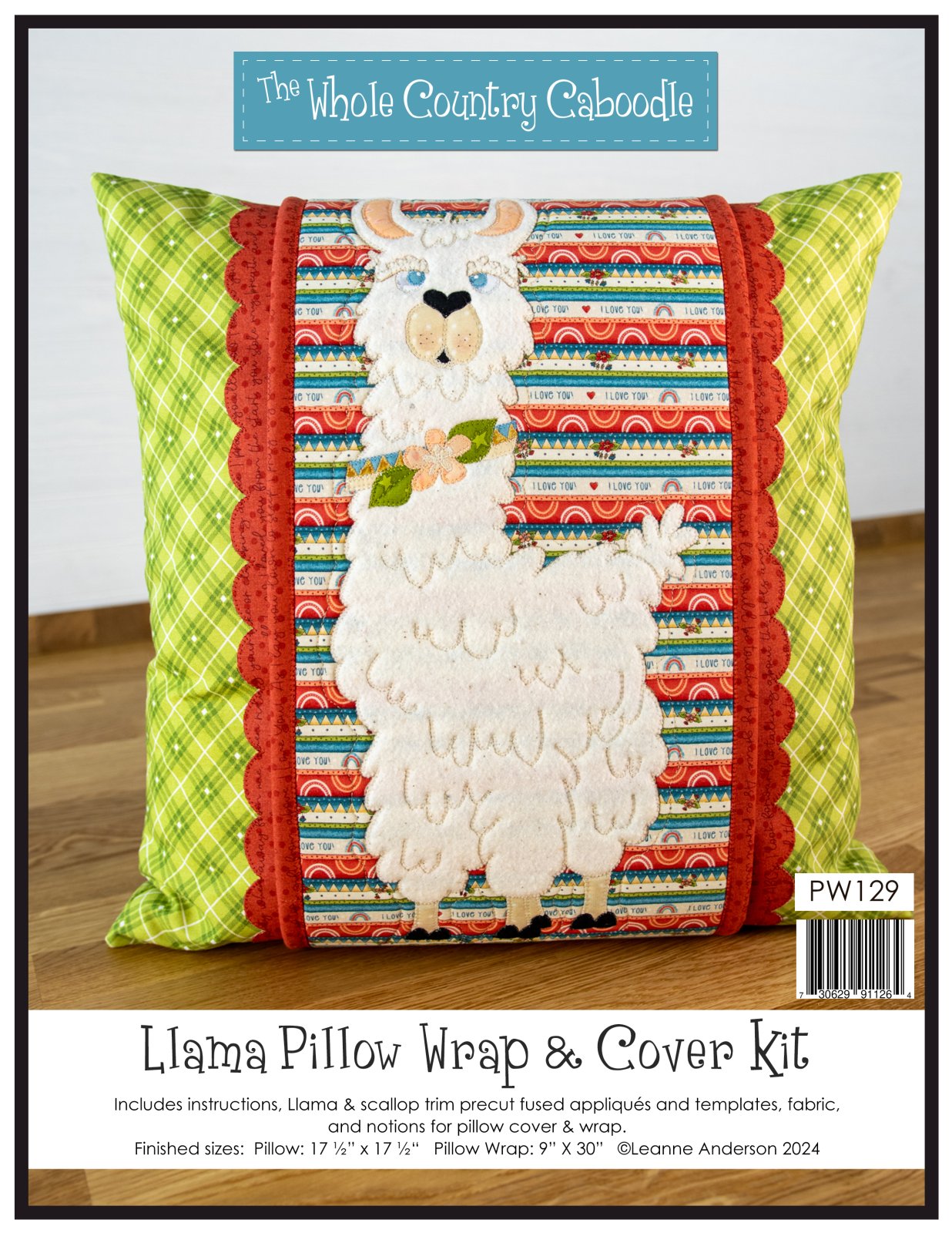 Llama Pillow Wrap & Cover Kit