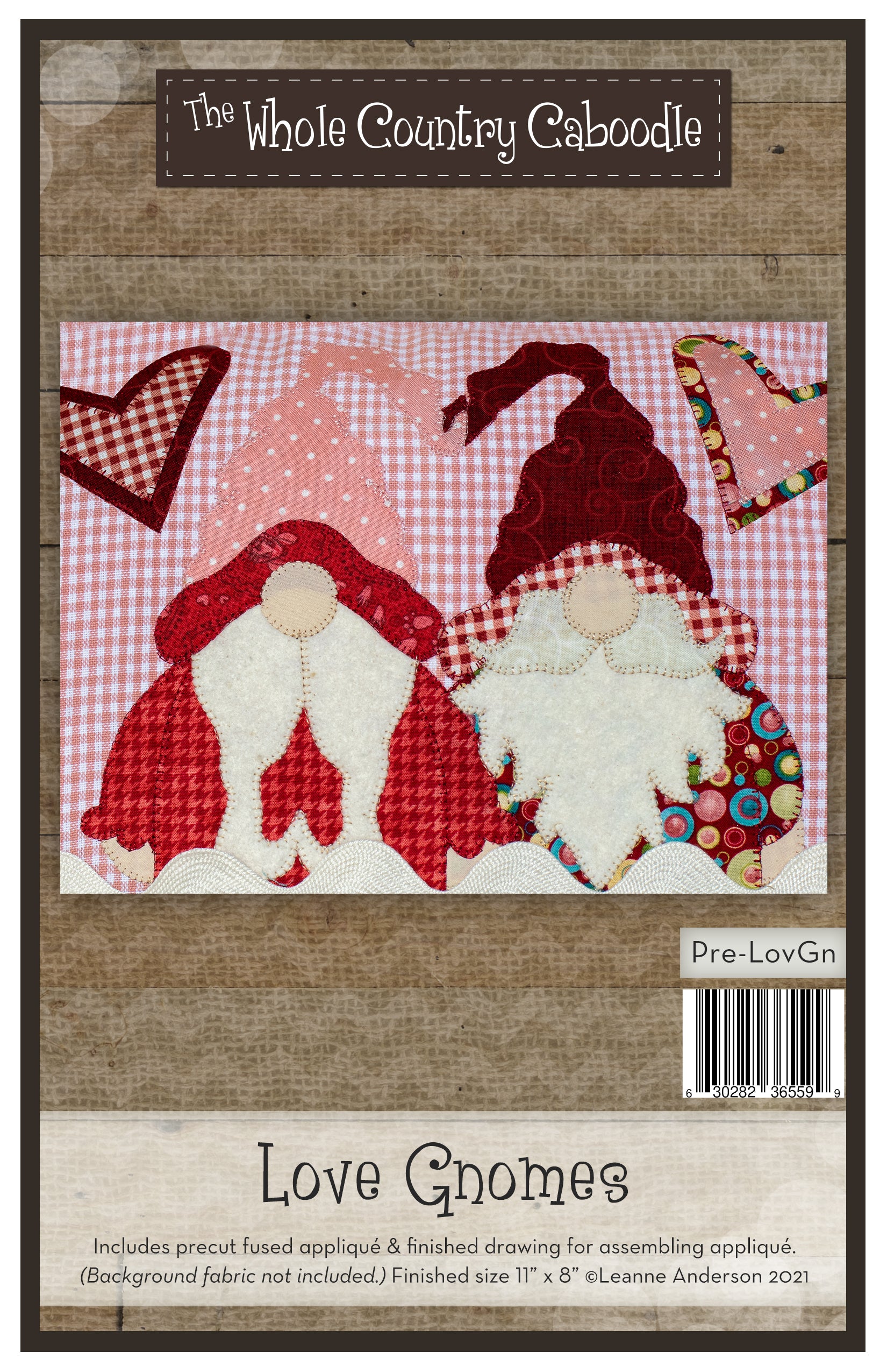 Love Gnomes Applique