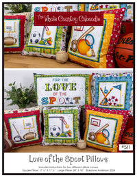 Love of the Sport Pillows Pattern