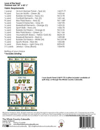 Love of the Sport Quilt Pattern