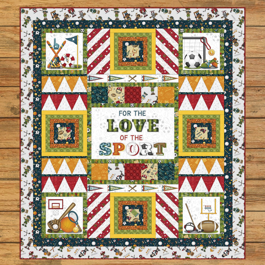 Love of the Sport Quilt Pattern