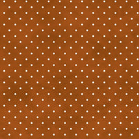 MAS609-O2 Burnt Orange Dots || Beautiful Basics