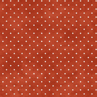 MAS609-O5 Orange-Red Dots || Beautiful Basics
