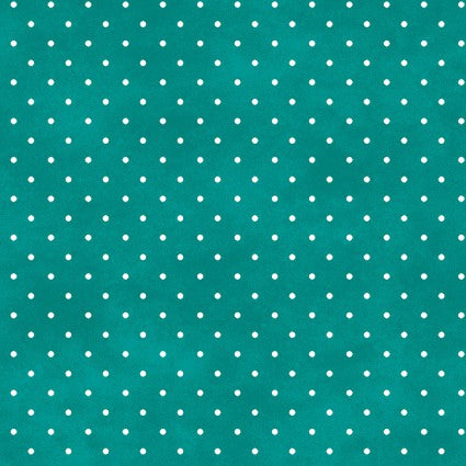 MAS609-Q4 Teal Blue Dots || Beautiful Basics