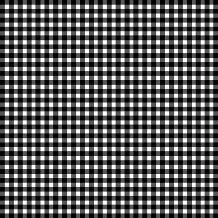 MAS610-JW Black Check || Beautiful Basics
