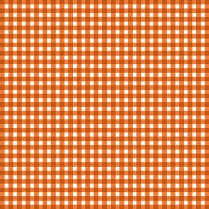 MAS610-O3 Orange Check || Beautiful Basics
