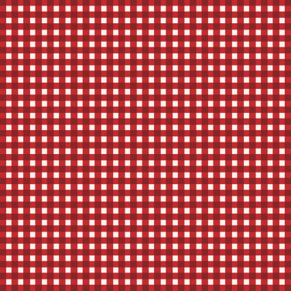 MAS610-R5 Crimson Red Check || Beautiful Basics