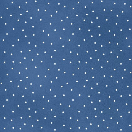 MAS8119-B4 Blue Scattered Dots || Beautiful Basics