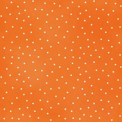 MAS8119-O2 Tangerine Scattered Dots || Beautiful Basics
