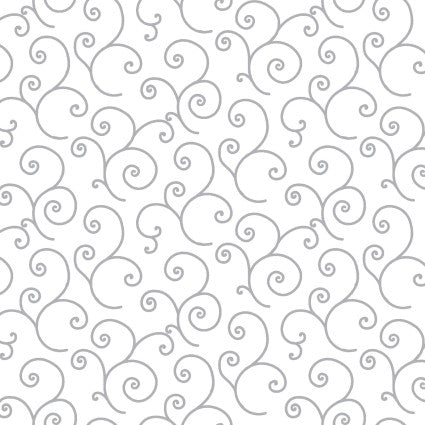 8243-WK Grey on White Swirl || Kimberbell Basics